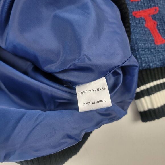 Lifted Anchors Lovers Surf Club Varsity Letterman Jacket Men's Large NWT - Picture 8 of 12